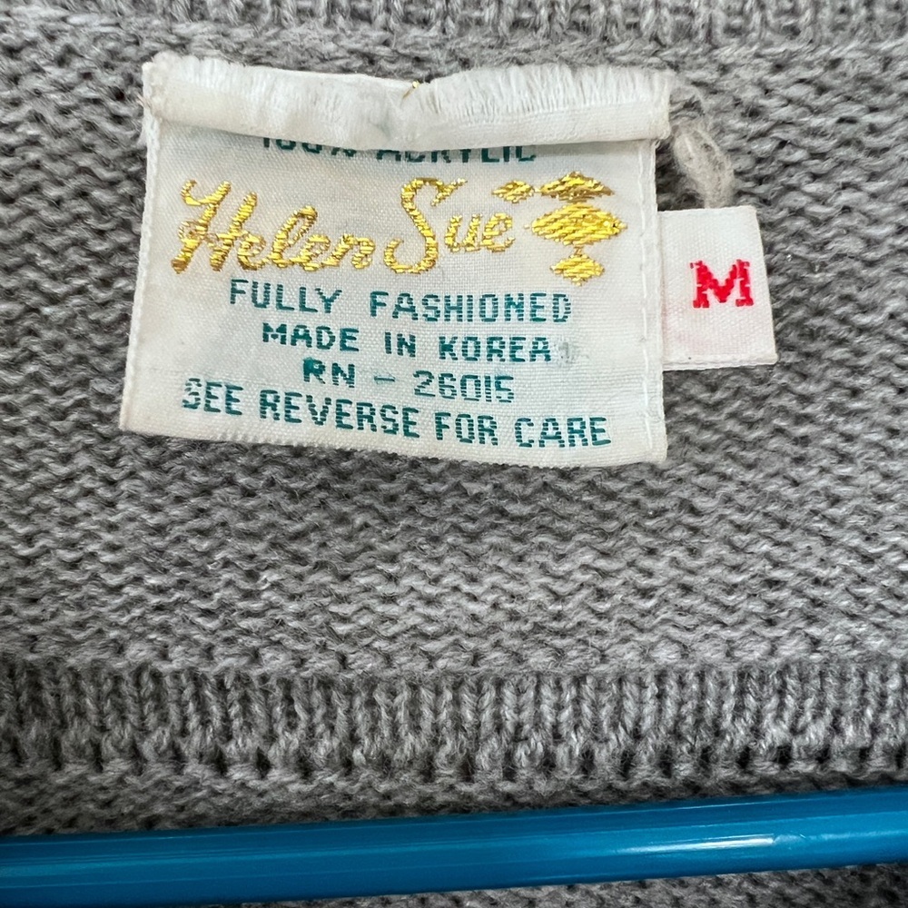 Helen Sue Gray Women's Sweater - Picture 3 of 4